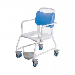 Attendant Propelled Commode Shower Chair Combined Commode-Shower Chairs